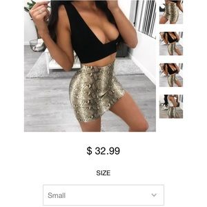 Laura’s boutique skirt